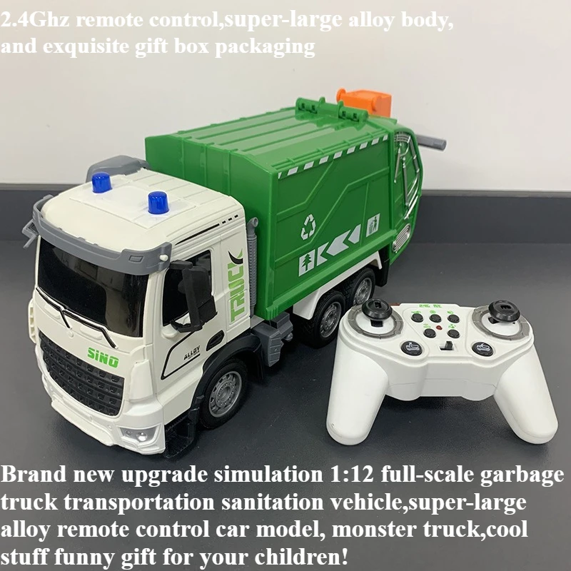 

Cool Stuff Toy Car Funny Gift-Kawaii 1:12 Full-scale Alloy Rc Cars,Remote Control Car Model,Monster Truck,Rc Truck Toys for Kids