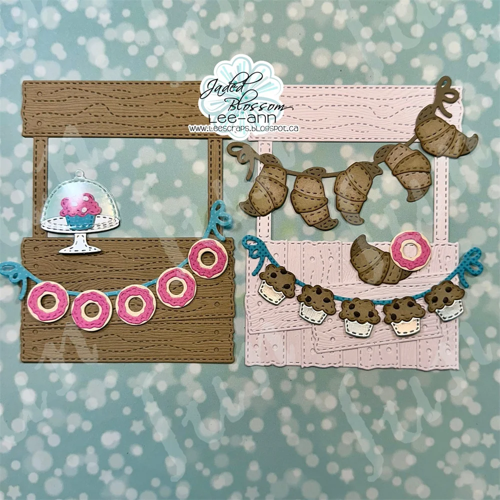 Build a Booth Die Wheelbarrow Metal Cutting Dies New Arrivals January 2024 Spring Easter Stamps Breakfast Add Ons DIY Scrapbook