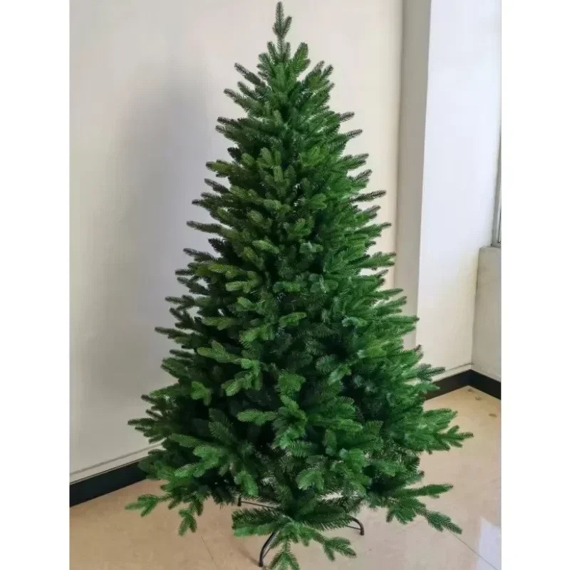 Large Christmas Tree Artificial PE+PVC Christmas Tree Green Decoration New Year Atmosphere 1.2m~3m