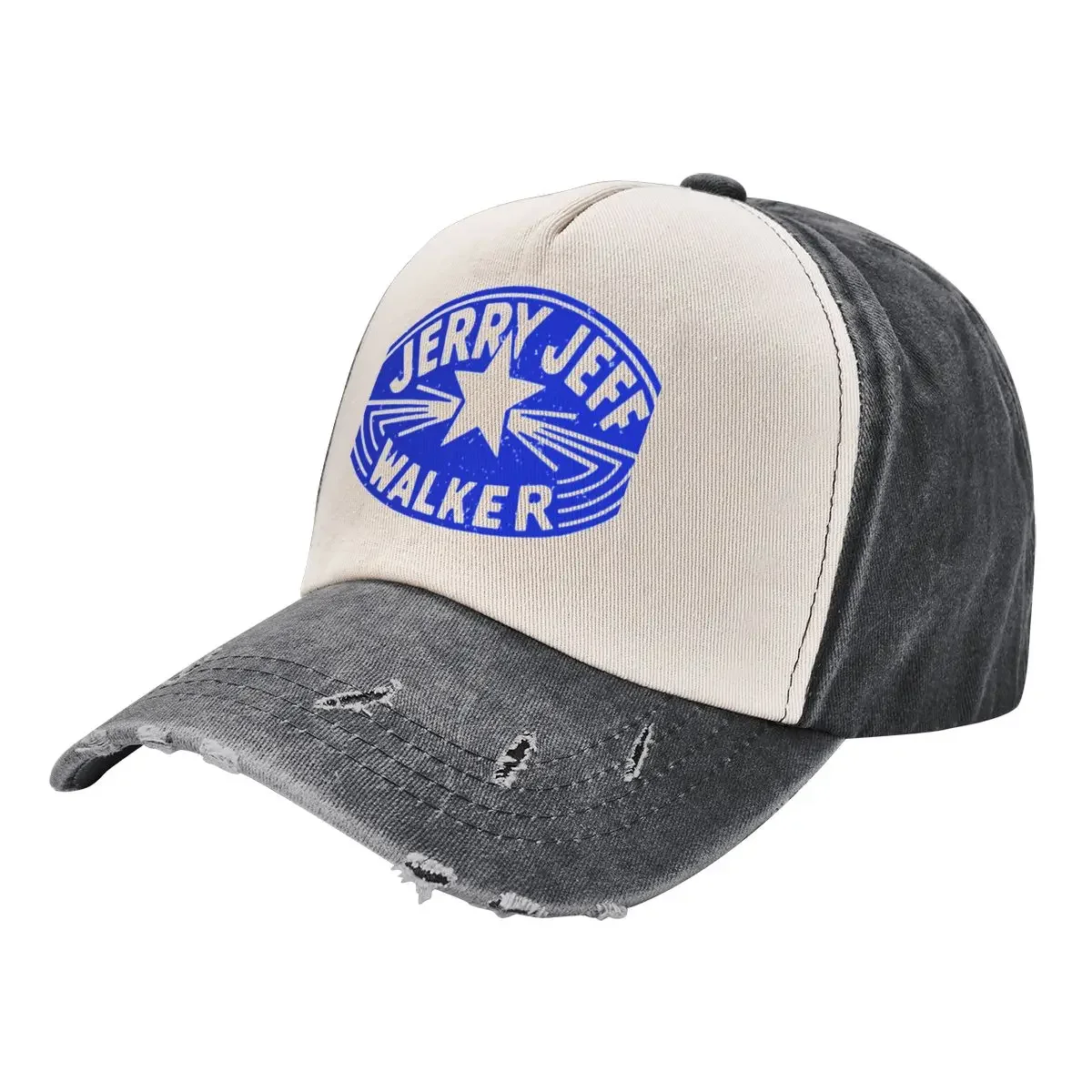 

Jerry Jeff Walker blue vintage logo Baseball Cap Icon Gentleman Hat sun caps sun hat Men Hats Women's