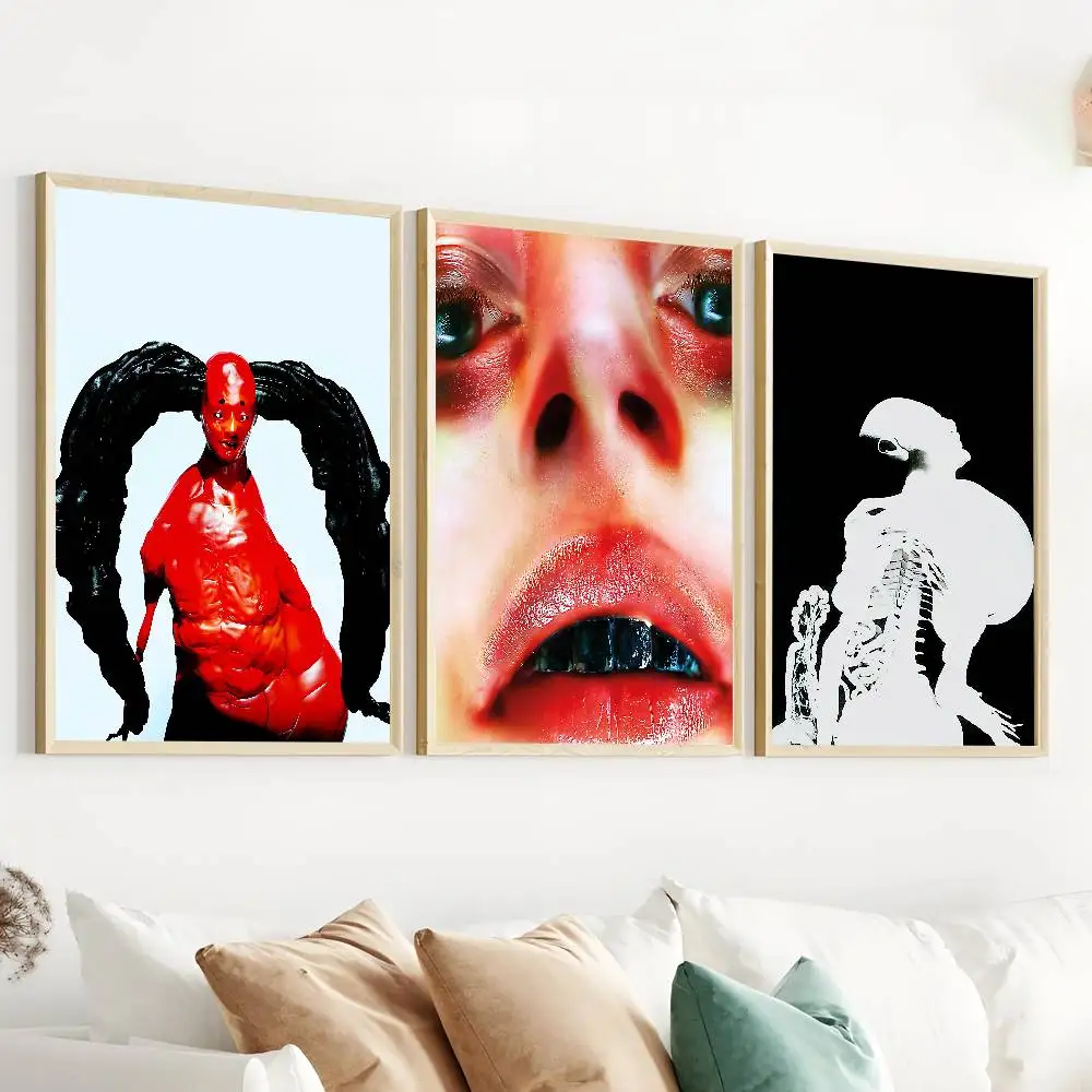 Arca Kick IIIII معرض ملصق المغني يطبع ذاتية اللصق ديكور المنزل الديكور صور مطبوعة للحوائط ملصق غرفة المعيشة