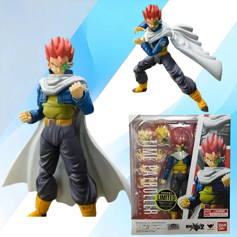 

Оригинальная фигурка Bandai Dragon Ball Action Figure Shf, аниме-фигурка 14 см из ПВХ, The Patrol Xenoverse, подарочная фигурка в коробке, подарок на день рождения