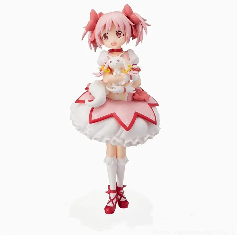 22cm Puella Magi Madoka Magica Anime rysunek Kaname Madoka figurka Kawaii Akemi Homura figurka pcv zabawki do kolekcjonowania