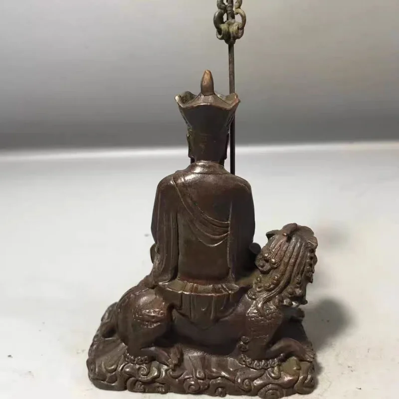 Dizang Buddha Ornament Living Room Decoration Riding Listening Mount Dizang King Buddha Statue