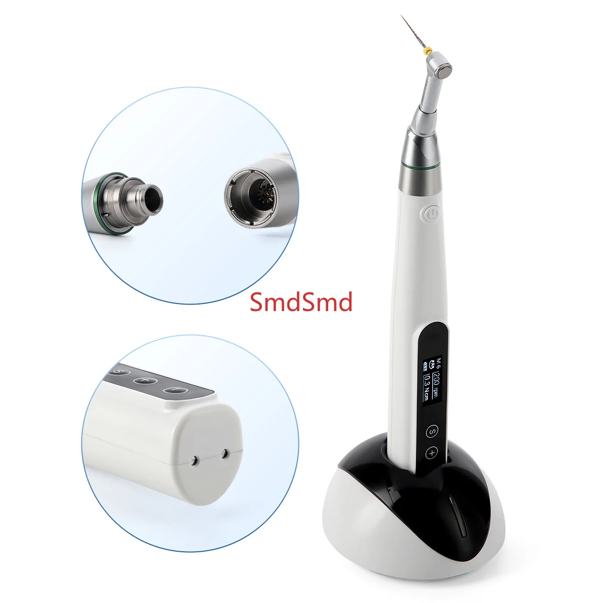 Dental Root Canal Endo Motor with Apex Locator Cordless 16:1 Contra Angle Endodontic Treatment Equipment Set Endo Kit New