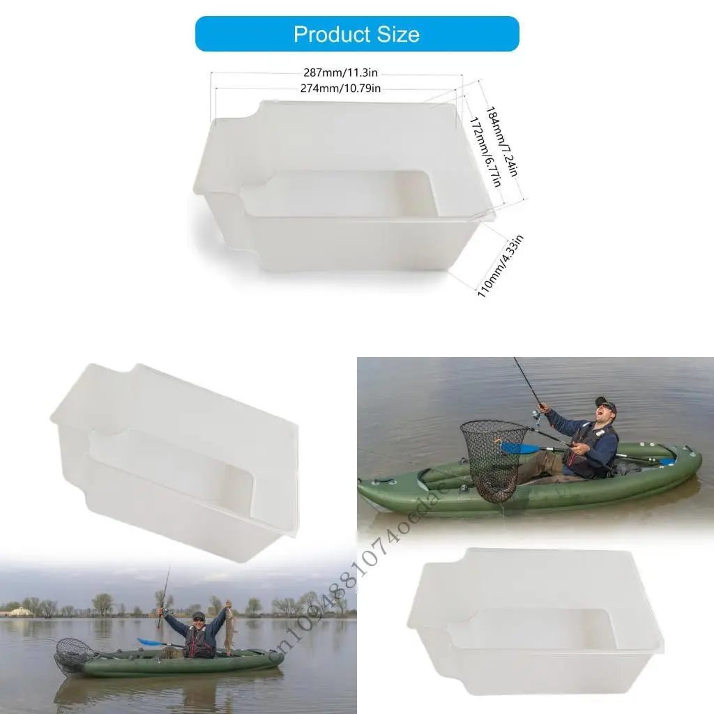 

Небьющийся водонепроницаемый футляр для рыболовных снастей, изготовленный сверху из прозрачного полипропилена