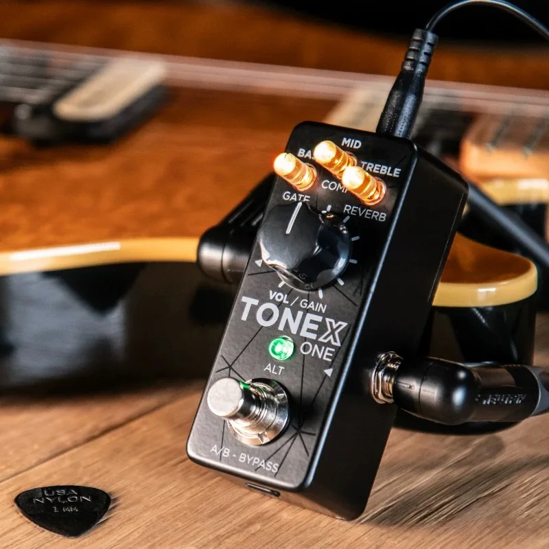 Ik Tonex One Multi-function Guitar/bass Effects Pedal Built-in Usb Port With Audio Interface For Recording And Preset Managemen