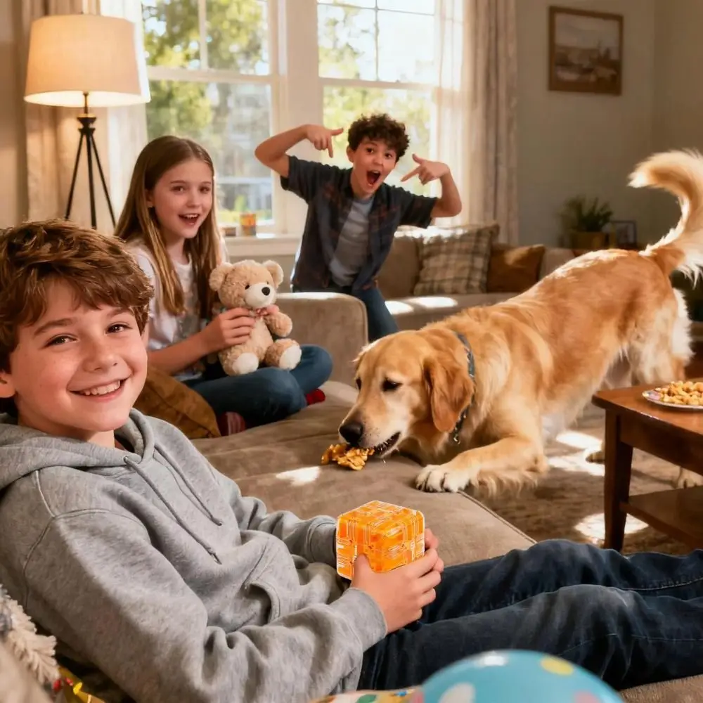 3D Puzzle Ball Maze Stress Resistant Clear Shell Intelligence Cube Magic Educational with Steel Ball Fingertip Puzzle Game