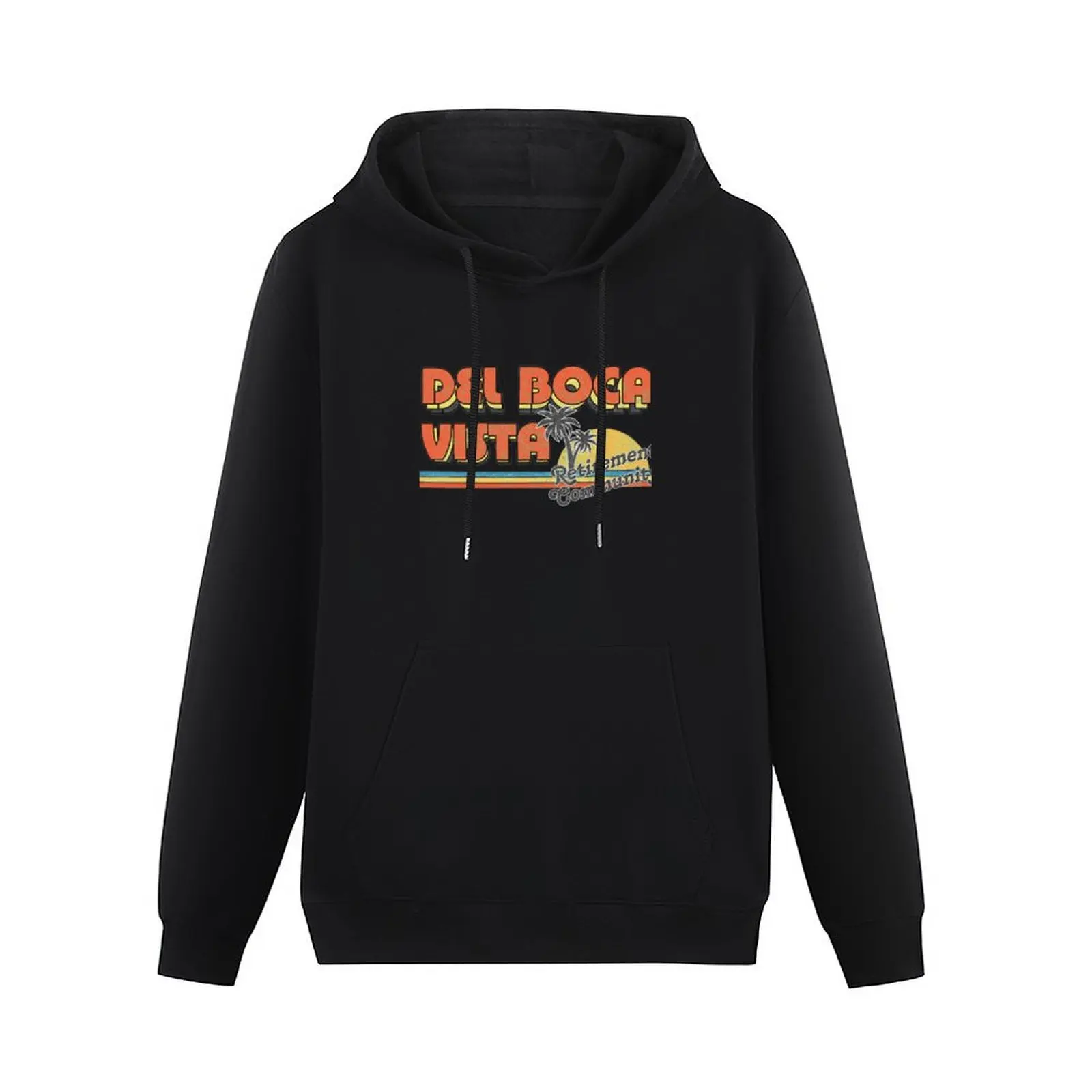 Del Boca Vista Faded Pullover Hoodie winter clothes men's clothing autumn jacket men hoodie men