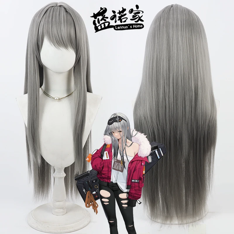 

Игра GODDESS OF VICTORY: NIKKE Frima Cos Косплей Парик Хэллоуин Карнавал Вечеринка Опора Синтетические волосы Термостойкое волокно + Кепка для парика