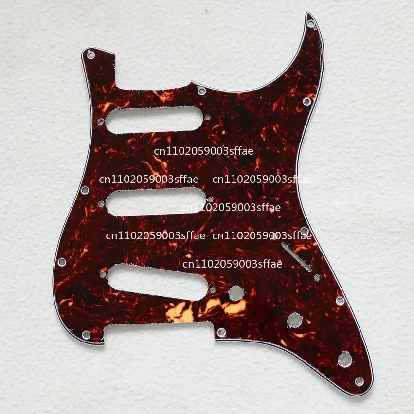 DIY Electric Guitar Accessories Vintage White ST Guard SSS Single Guitar Panel with Screws