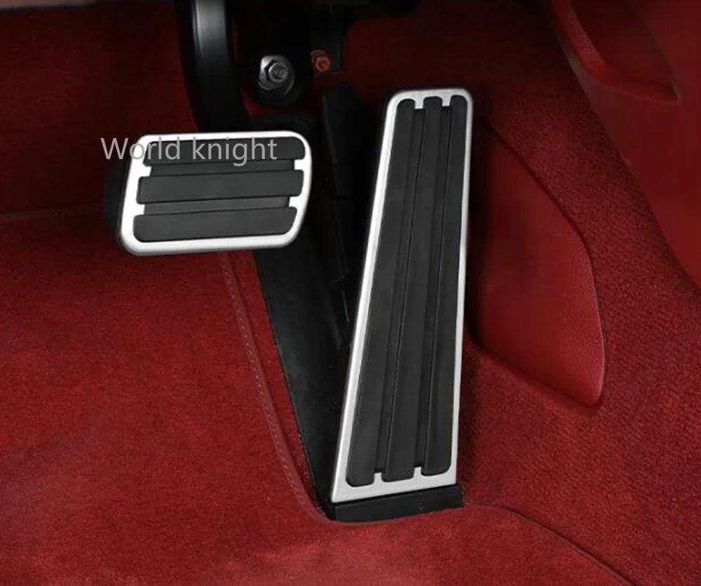 For Porsche Panamera 207-2020 2021 2022 Stainless Steel Fuel Brake Foot Rest Pedal Pad AT Clutch Cover Car Assessoires