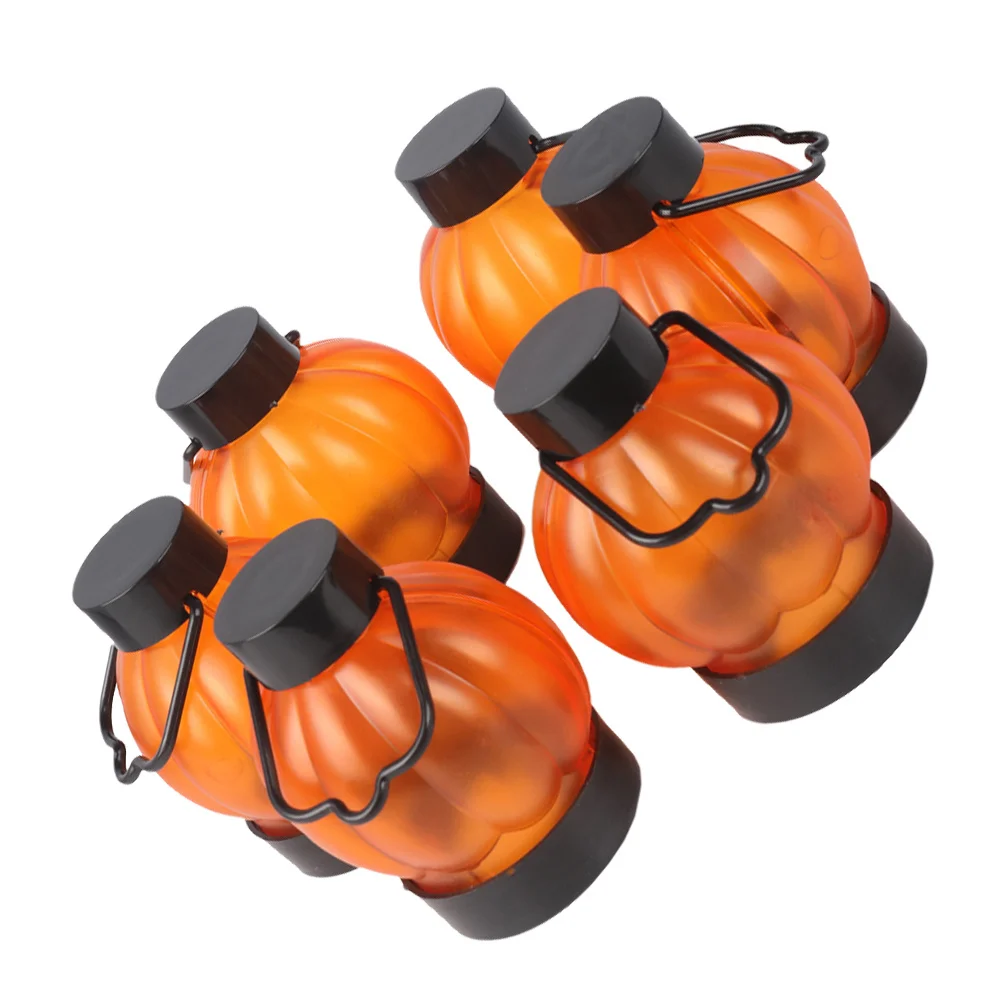 

6Pcs Halloween Pumpkin Lantern Creative Desk Lantern Party Ornament Table Decor Environmental Protection Safe Use