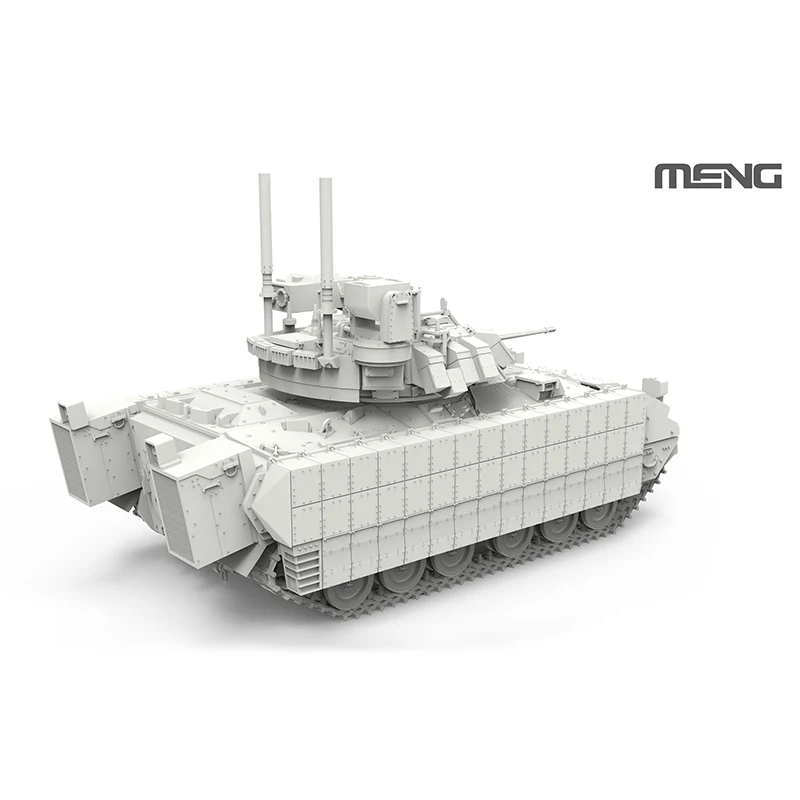MENG 72-005 1/72 스케일 모델 키트 미국 보병 전투 차량 M2A3 브래들리(버스크 III 포함)