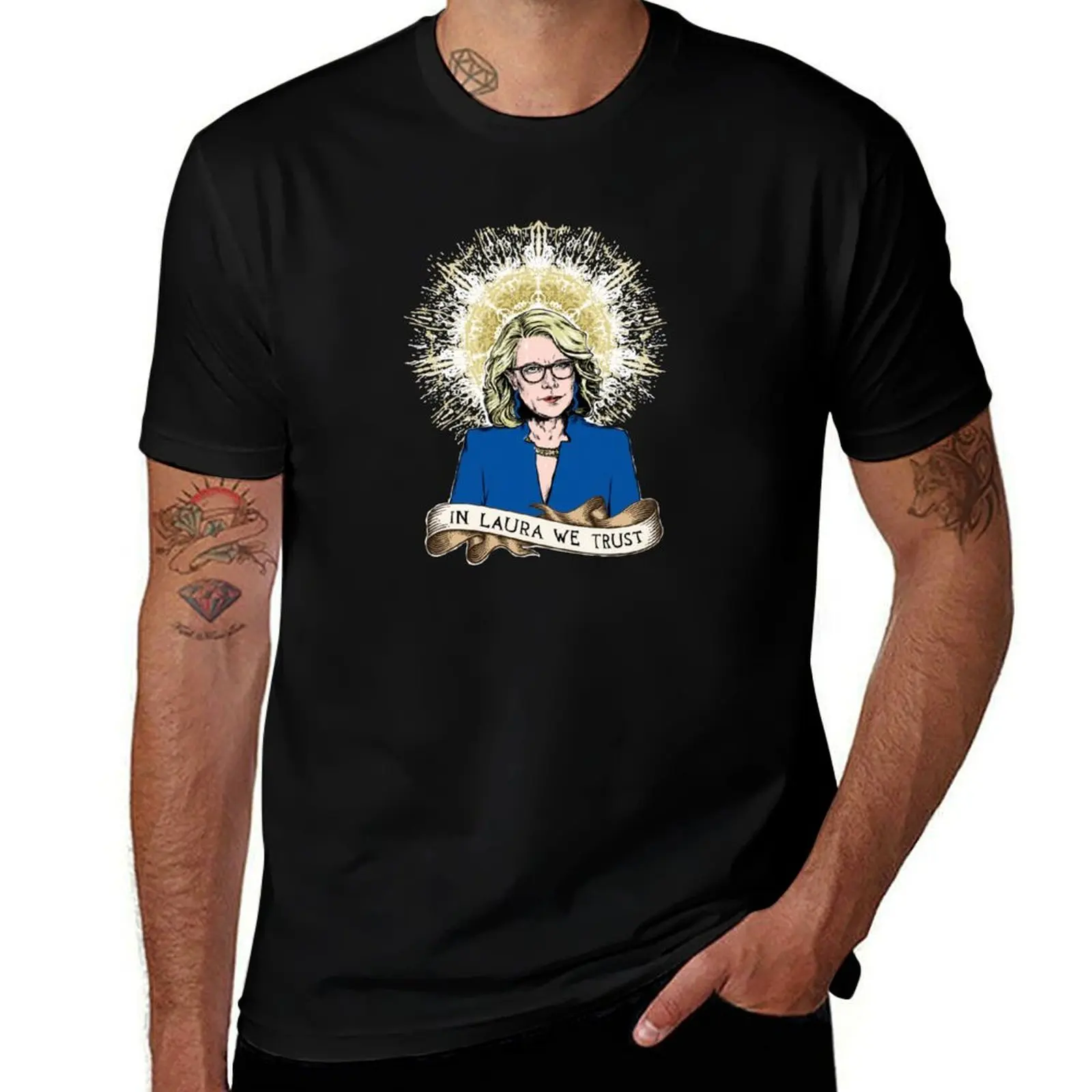 In Laura Tingle We Trust T-Shirt Comfort Stretch Tee Shirt T-Shirt