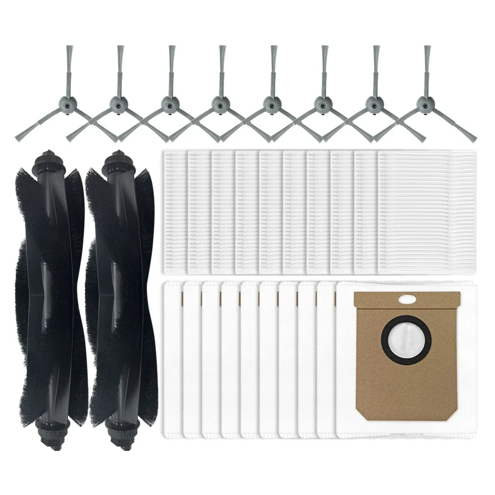 Eufy Clean L50、L50 SES、L60、L60 SES、G50用 KEOL メインサイドブラシ、Hepaフィルター、ダストバッグ、掃除機交換部品