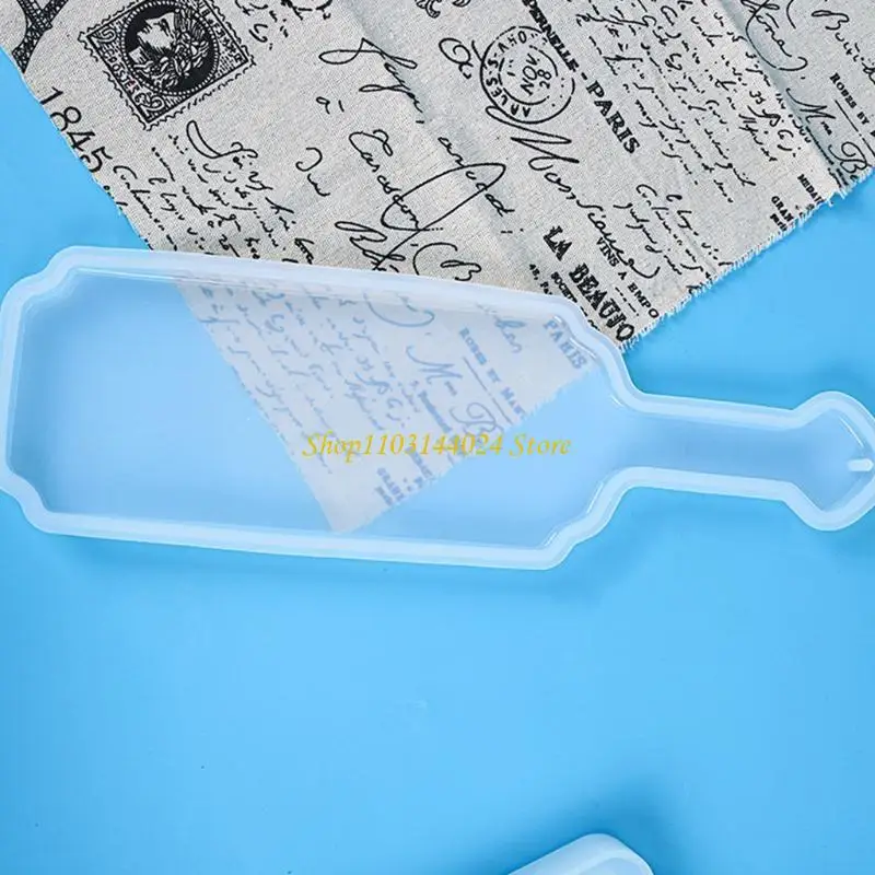 N5KE Harz Halter Form Flight Paddle Harz Tablett Form Silikon Wein Serviertablett Form – Detail 5