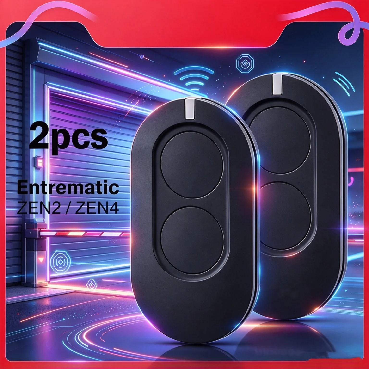 For Entrematic ZEN2 ZEN4 ZEN2W ZEN4W 433.92MHz Rolling Code GOL4 BIXLG4 BIXLP2 BIXLS2 Garage Remote Control Gate Opener