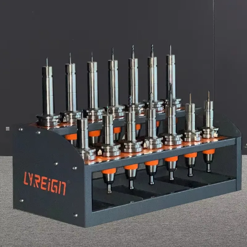 Heavy-duty Wall-mounted Tool Storage Rack 40 Taper Tool Holder BT30 BT40 HSK63 ISO Machine Tools Accessories