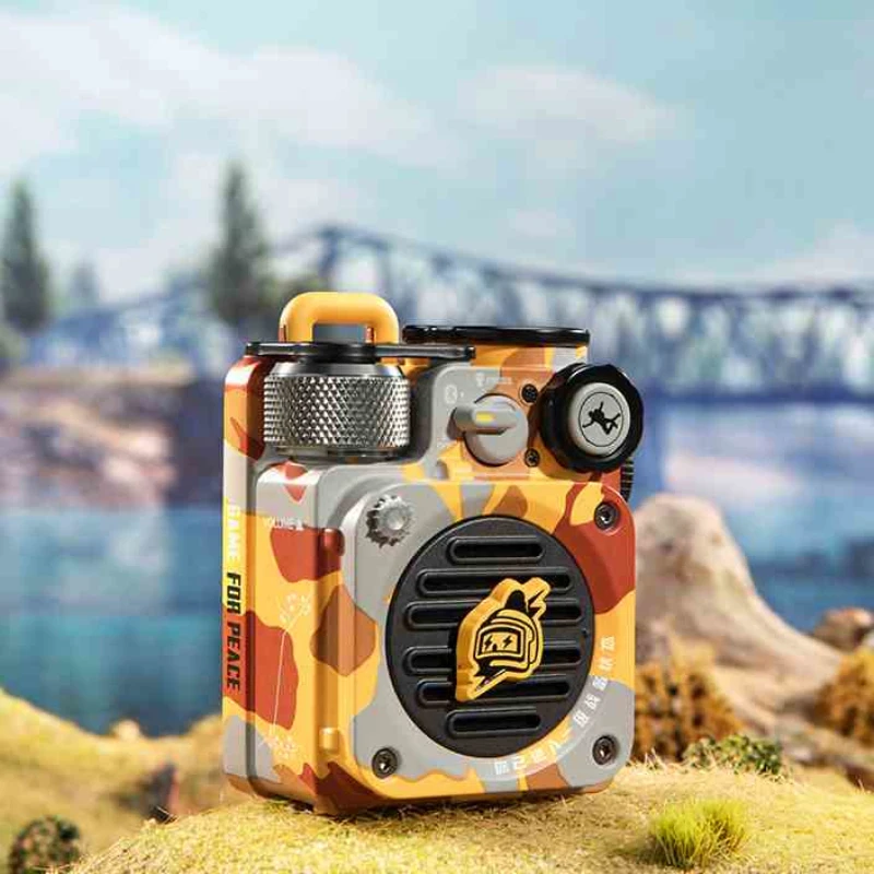 MUZEN ولد ليكون لعبة البرية للسلام الفوتون الفرخ سماعة لاسلكية تعمل بالبلوتوث المتكلم راديو في الهواء الطلق المعادن AI الذكية مكبر صوت صغير MW-PVX