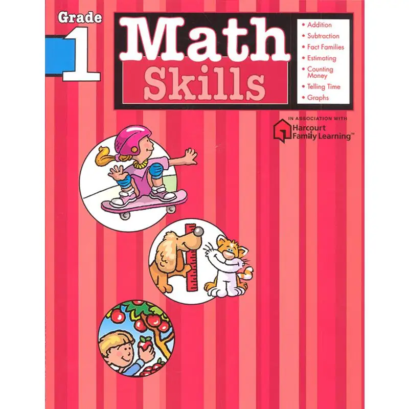 

Flash KidsMath навыки 1 класса Flash Kids 9781411401068 Книга