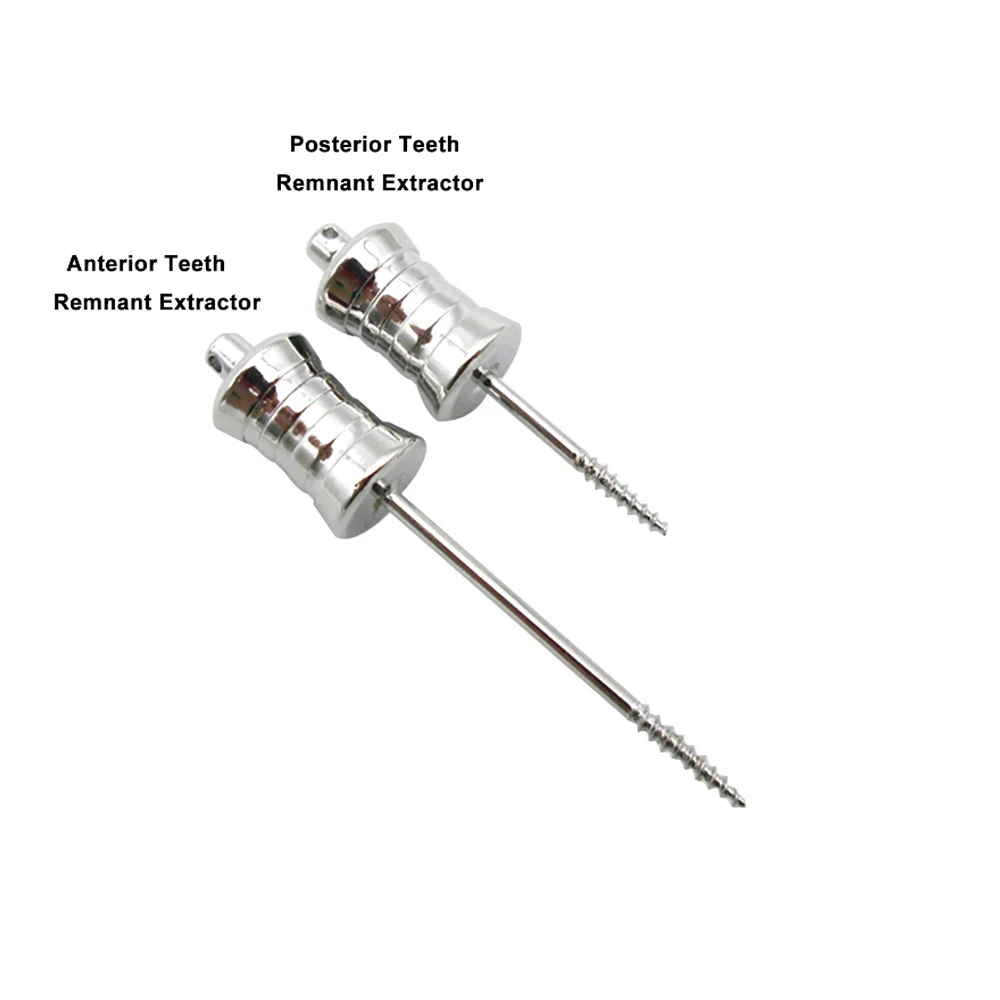 PIORPOY 1 szt. Dentystyczne złamane wiertło korzeniowe resztka ekstraktentalna ze stali nierdzewnej śruba do ekstrakcji zębów narzędzia materiałowe