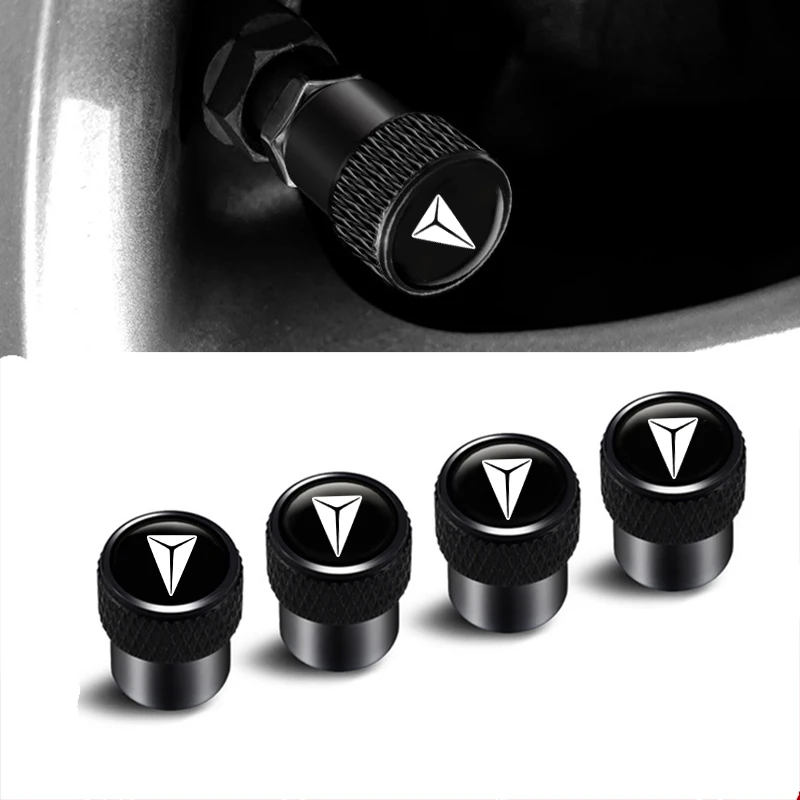 Car Wheel Tire Valve Stem Cap Cover Logo Sticker For Changan DEEPAL S05 S07 G318 S09 SL03 L06 L07 Auto Decoration Accessories ﻿