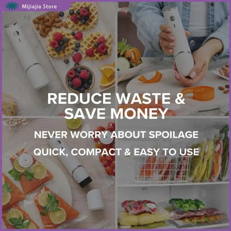 

Handheld Vacuum Sealer Machine-Compact Food Vacuum Sealer 1SET, Seal Meal Saver,Portable For Food Sealing Machine SALES