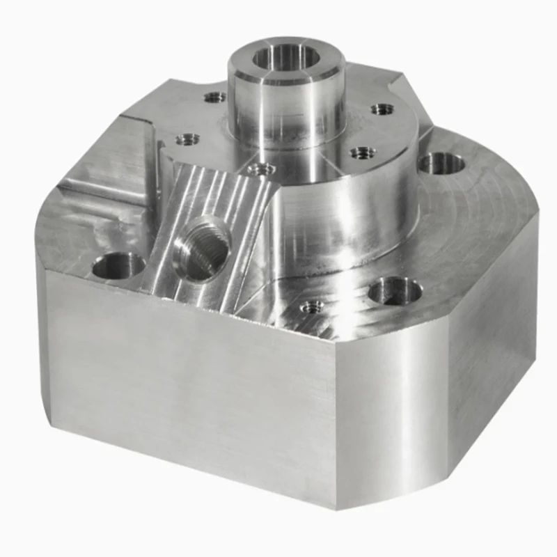 CNC aluminum alloy precision machining oil circuit gas circuit integrated valve block hydraulic pneumatic control accessories