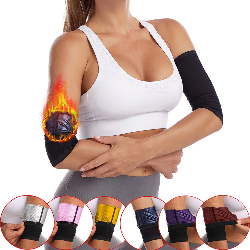 Ladies Sweat Sauna Arm Band Fitness Shaping Arm Trimmer Sweat Boosting Arm Support for Women