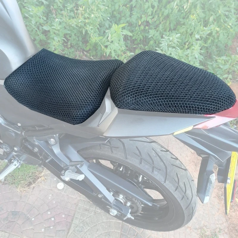 Motorcycle Seat Cover Non-Slip Breathable Heat Insulation Protection Cushion For Kawasaki Ninja 250 300 400 Z250 Z300 Z400 Z900