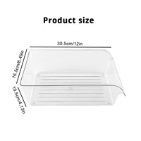 Large-Capacity Transparent Refrigerator Storage Box, Space-Saving Kitchen Food Cabinet Organizer, Easy-Pull Out Design - Image 6
