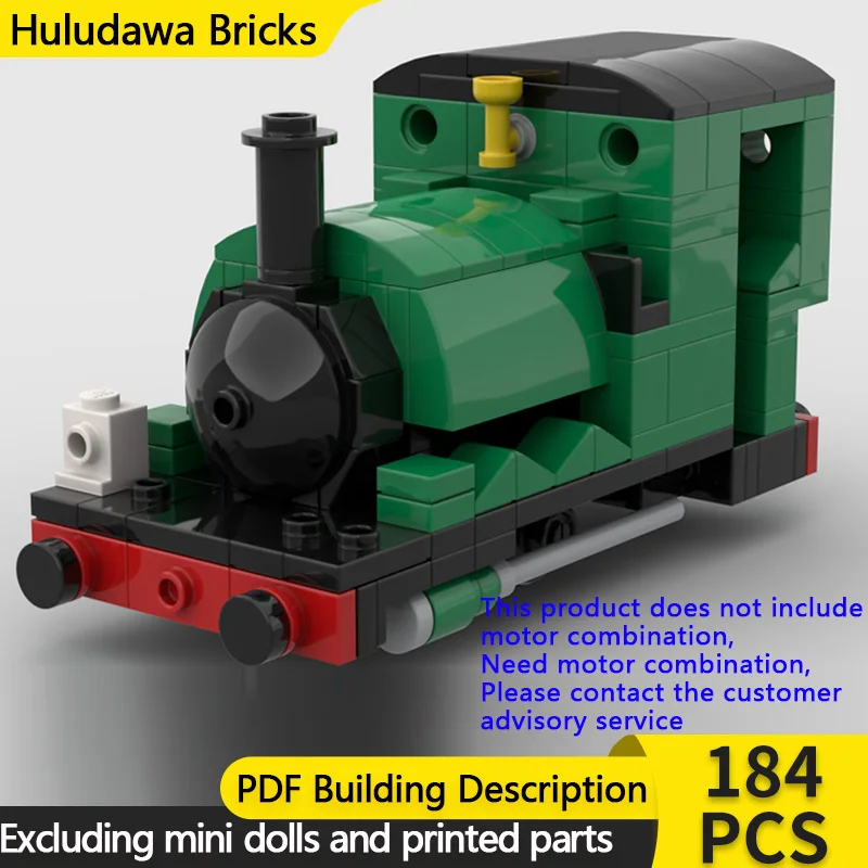 

Модель городской автомобиль MOC, строительные кирпичи, британская железная дорога, паровоз, модульная технология, детские праздничные подарки, сборные игрушки, костюм