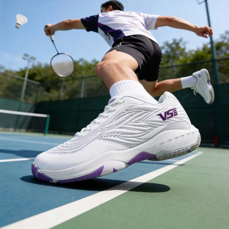 

New Cool Badminton Shoes For Mens Mesh Breathable Men Indoor Sports Shoe Anti-Slip Mens Gym Shoes Wearable Man Sport Sneakers
