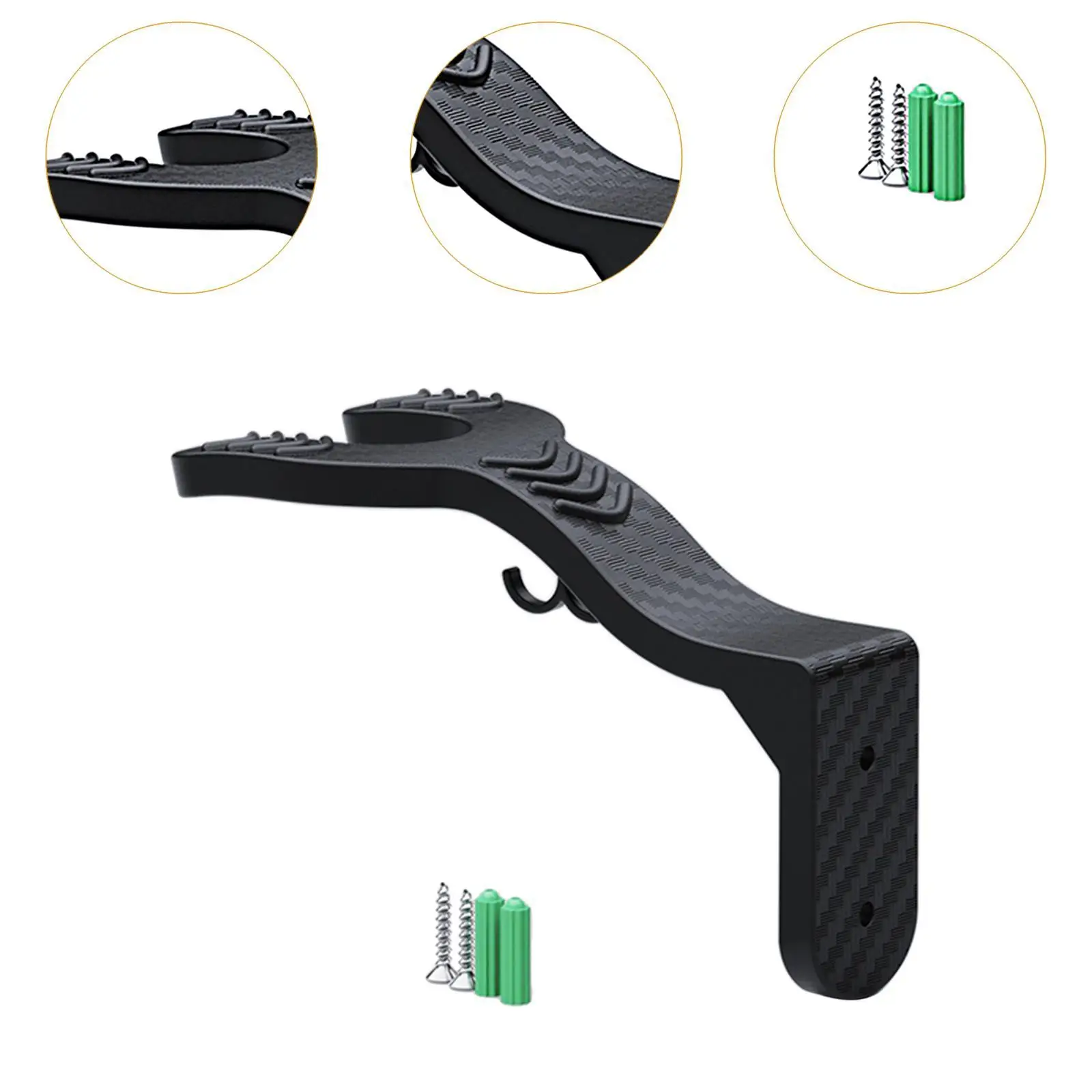 ชั้นวางหมวกกันน็อคมอเตอร์ไซค์ ชั้นวางหมวกกันน็อคติดผนัง มัลติฟังก์ชั่น ประหยัดพื้นที่ ง่าย