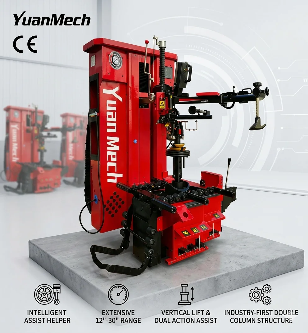 Supply YM-553B 13-30 Inch Professional High Precision Automatic Rim Protection Tire Changer