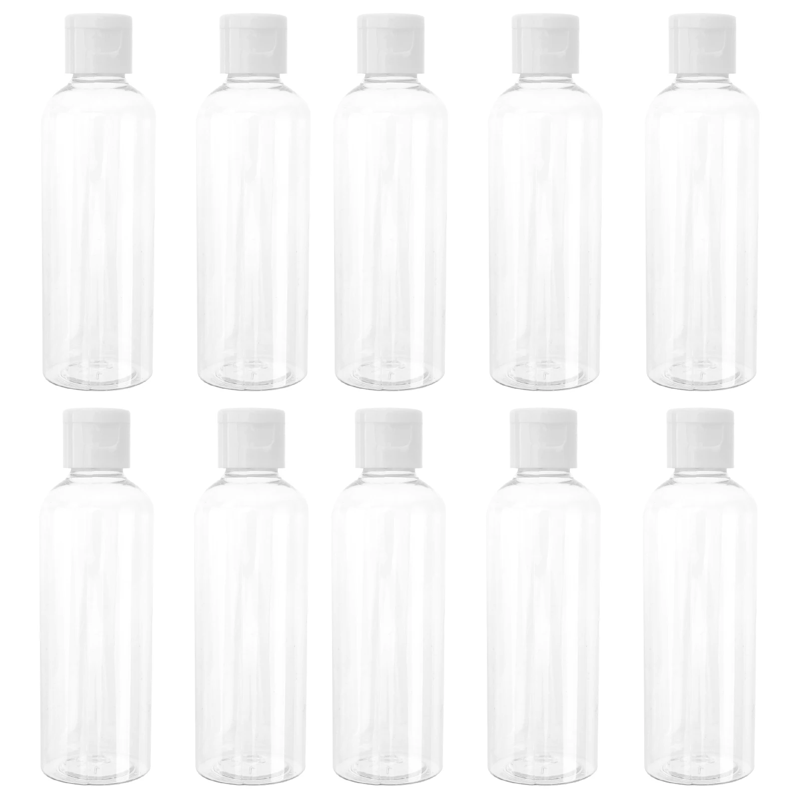 

10pcs Travel Bottles Disposable Toiletries Containers Travel Bottles For for Lotion Shampoo Mini Plastic