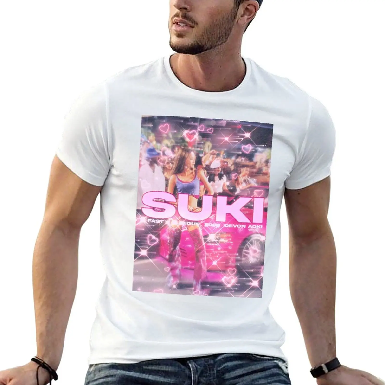 

SUKI - 2 FAST 2 FURIOUS V2 T-Shirt man t shirts graphic t shirts for man graphic vintage T-Shirt