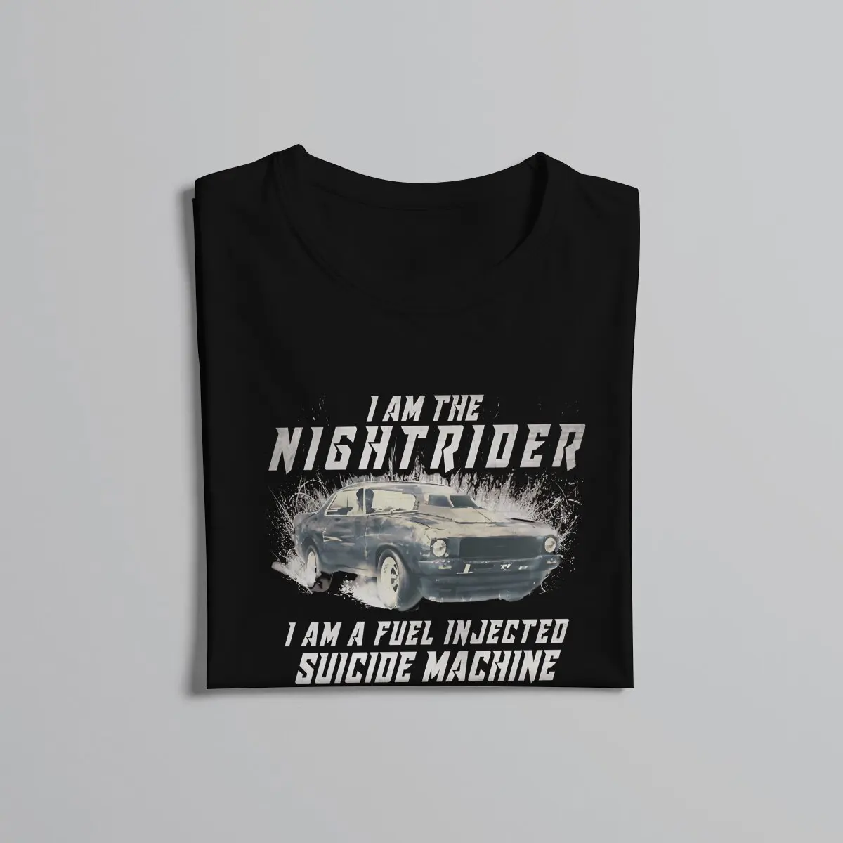 Mad Max Movie I Am The Nightrider Tshirt Graphic Men Tops Vintage Punk Summer Polyester Clothing Harajuku T Shirt