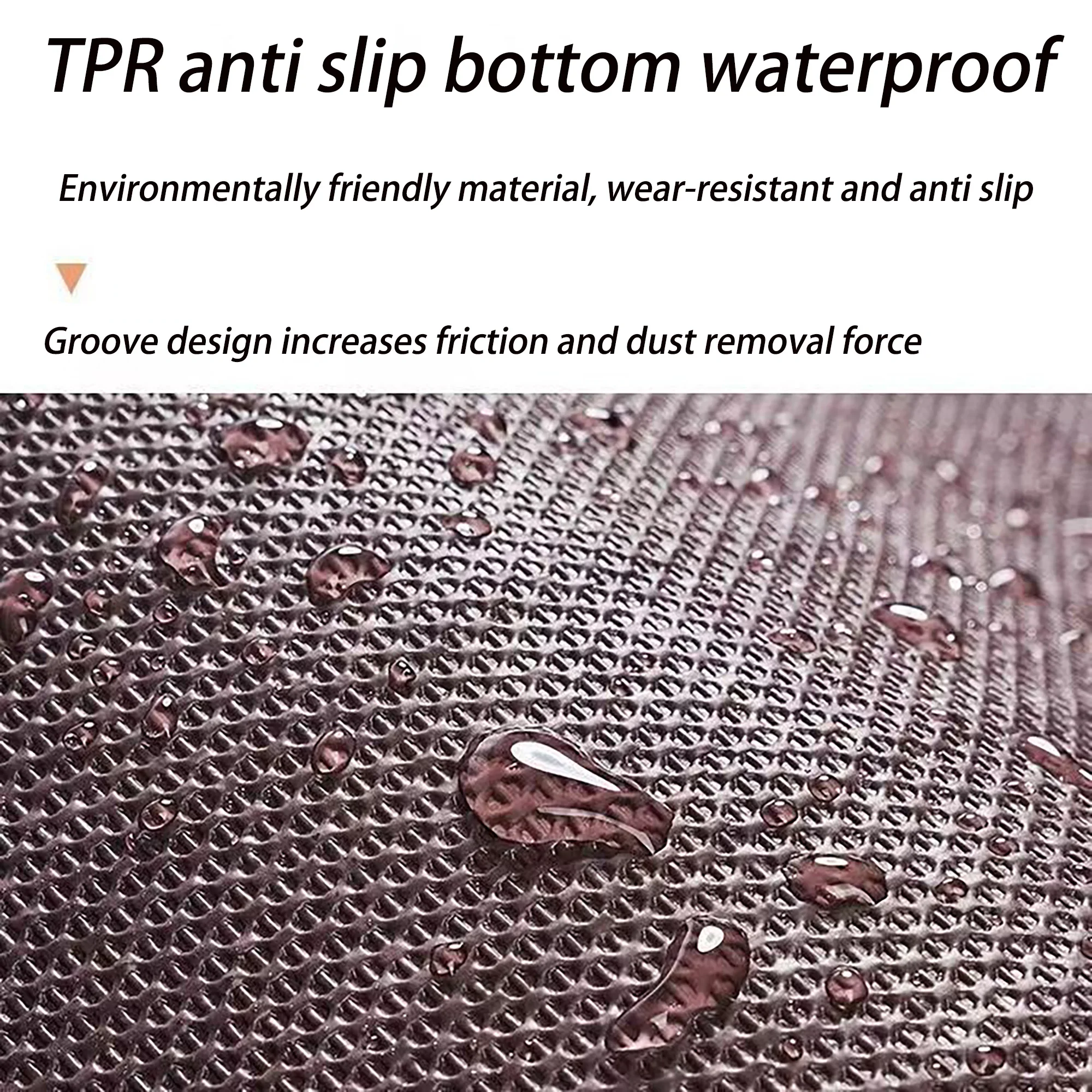 Anti slip kitchen mat, washable carpet, full coverage, DIY oil absorption, kitchen, long corridor, runway, entrance, bathroom