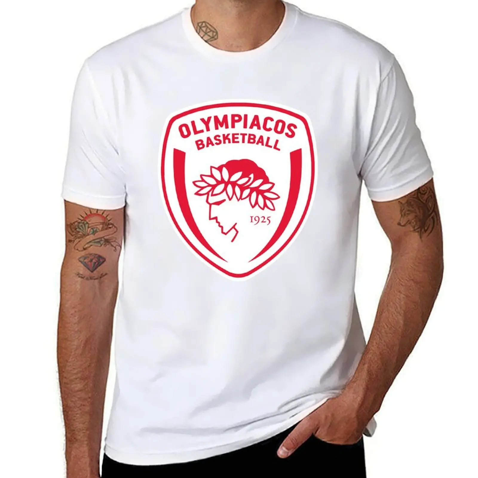 

olympiacos T-Shirt t shirt for man graphic t shirts for man T-Shirt