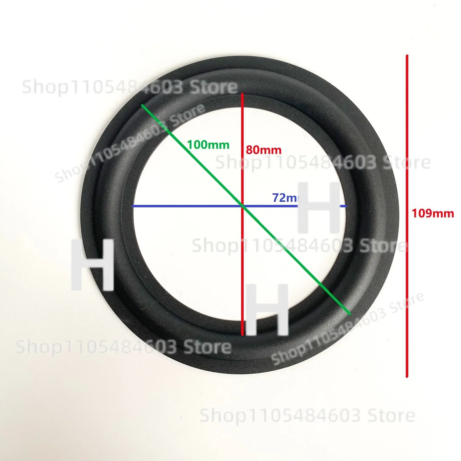 LKGJ Rubber Surrounds For 86160-0W440, 86160-OW44O Lexus SC-430 Mark Levinson Speaker