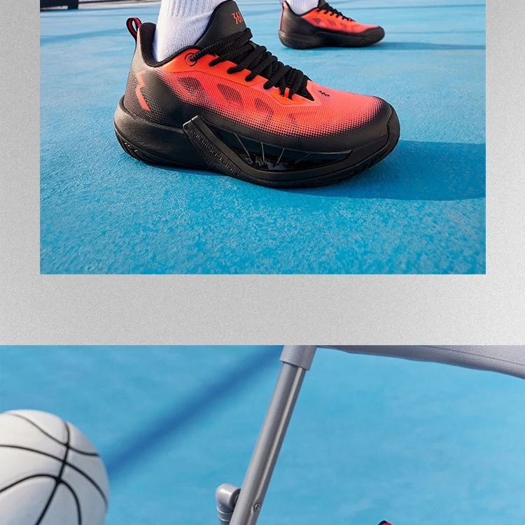 361 Degrees BIG3 Team 4.0 Herren-Basketballschuhe, stabiler Aufprallschutz, langlebig, verschleißfest, atmungsaktiv, Turnschuhe 672621113 – Detail 20