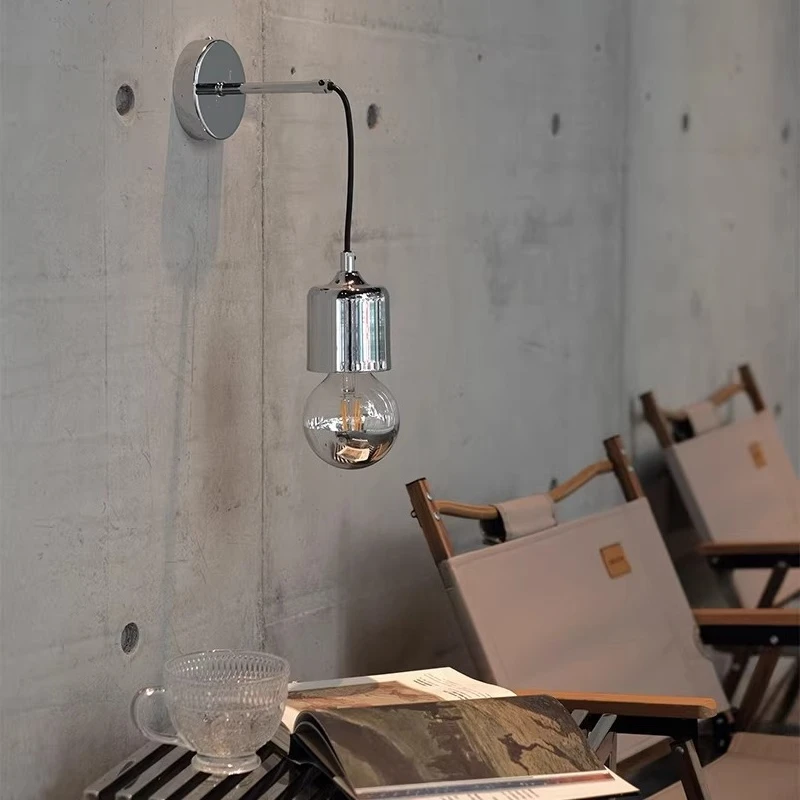 Iron Creativity Wall Lamp Lndustrial Retro Style Wall Light Living Room Corridor Bedroom Lighting Lamps Electroplating Lights