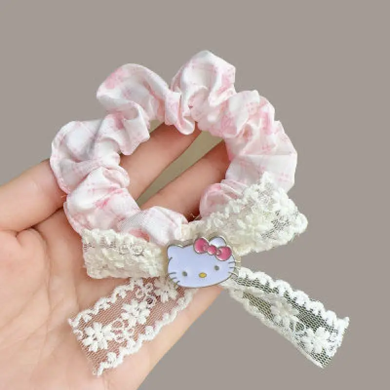 Miniso Cartoon Hello Kitty hoofdband Ins Koreaanse modetrend hoofdband Zoete en schattige kanten hoofdband Meisje vakantiecadeau