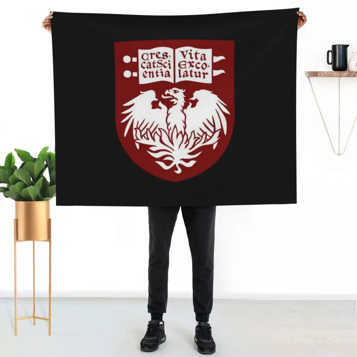 The University Of Chicago T-ShirtThe University of Chicago Throw Blanket Wrinkle Resistant Lightweight Blanket