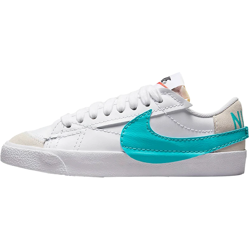 حذاء رياضي كاجوال نسائي من Nike Official Genuine Blazer Low '77 Jumbo DQ1470-107