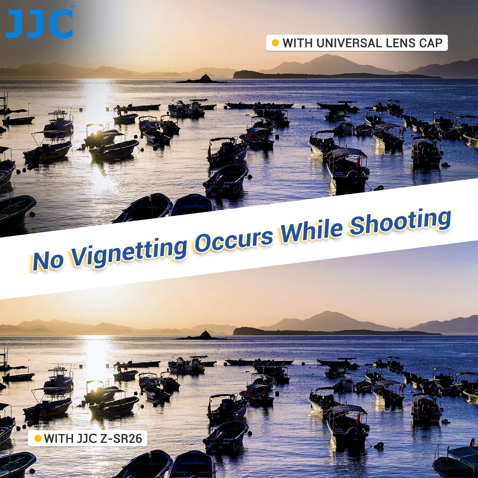 JJC واقي غطاء العدسة المفتوح والإغلاق التلقائي لعدسة Panasonic Lumix S 26mm F8 (Leica L) S-R26 غطاء العدسة الأوتوماتيكي