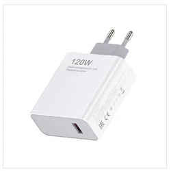 120W USB Fast Charger Mobile Phone Charger Adapter QC 3.0 Quick Charging 6A USB Type C Cable For Xiaomi Redmi