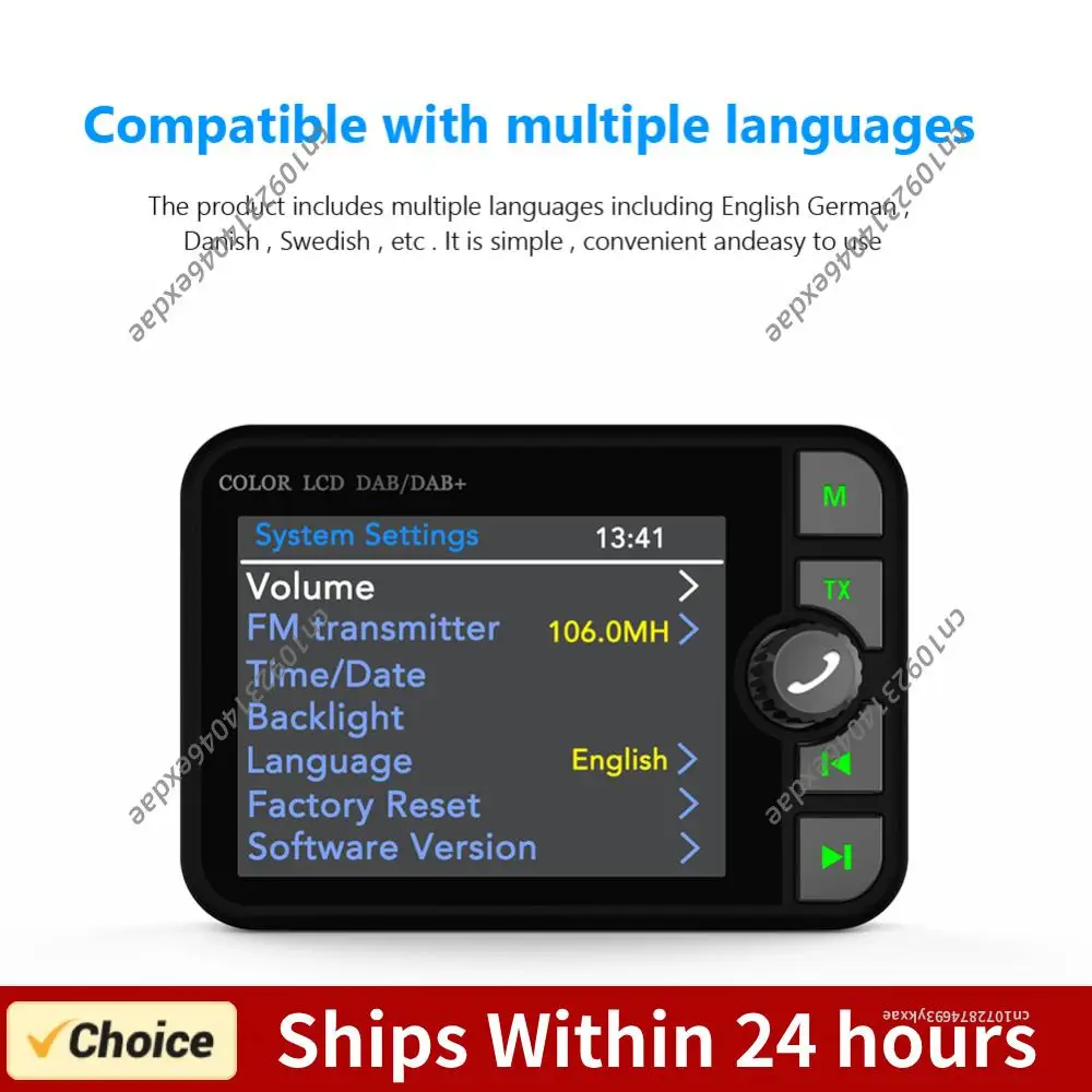 Stereo Dab Radio 2.…